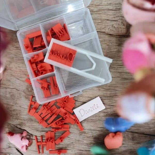 Régua Marcadora Alfabeto Daniele