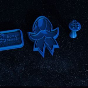 Kit Cortador e Marcador Novembro Azul