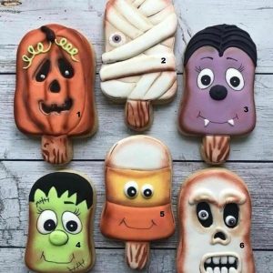 Cortador e Marcador Popcicle Halloween