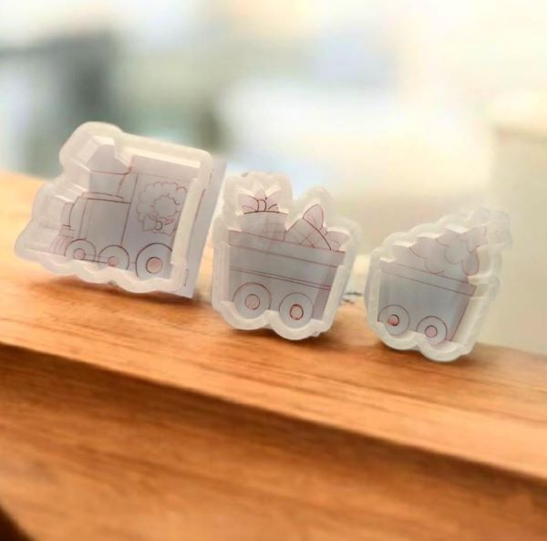 Cortador Trem de Natal Silhueta para Biscoito - Imagem 2