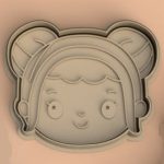 Cortador e Marcador Zoey Guerreiras do K POP Mod1